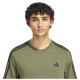 Adidas Ανδρική κοντομάνικη μπλούζα Essentials 3-Stripes Single Jersey T-Shirt